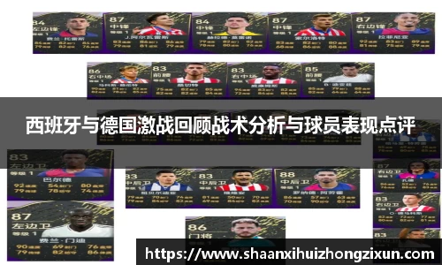 西班牙与德国激战回顾战术分析与球员表现点评